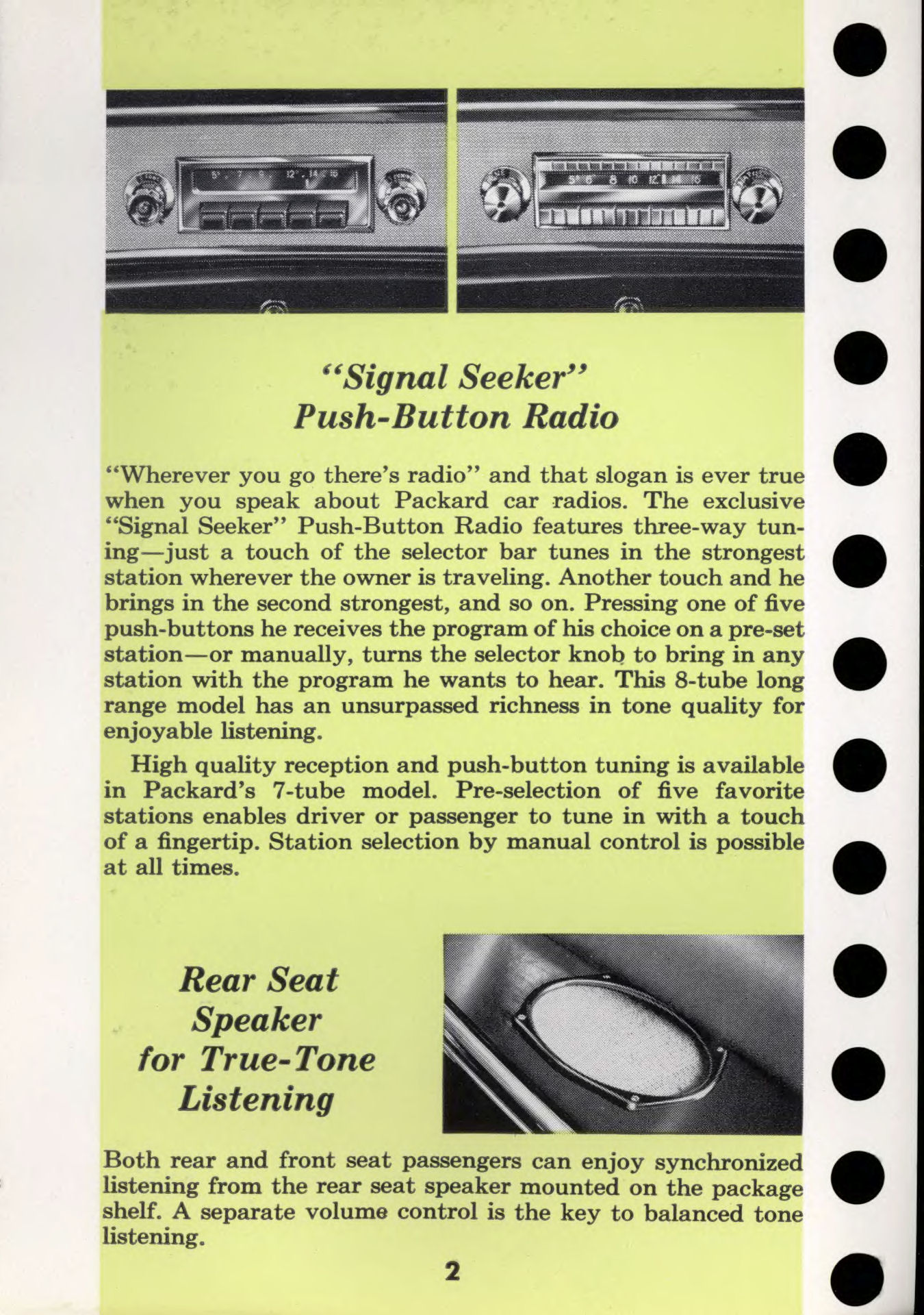 1956 Packard Data Book Page 41